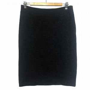 Iris Setlawke Wool Blend Navy Pencil Skirt, size 8